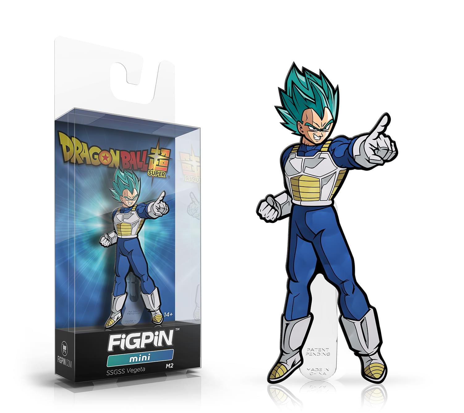 super saiyan vegeta figpin