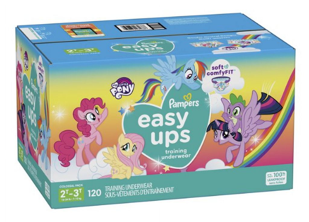 Pampers Easy Ups Training Underwear Bluey Size 7 5T6T 52 Count - 52 ea