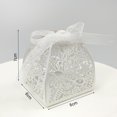 thumbnail image 3 of 10 cajas de dulces rosas de oro blanco y rosa para San Valentín, cajas de regalo para bodas, cajas de chocolate con cinta en forma de corazón, suministros para fiestas de bodas, 3 of 5