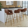 thumbnail image 3 of LumiSource Margarite 30" Fixed-Height Barstool - Set of 2, 3 of 8