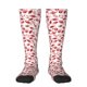 thumbnail image 1 of Balery Red Football Calcetines novedosos Calcetines deportivos Calcetines hasta la rodilla Calcetines de algodón Calcetines originales y geniales, 1 of 6