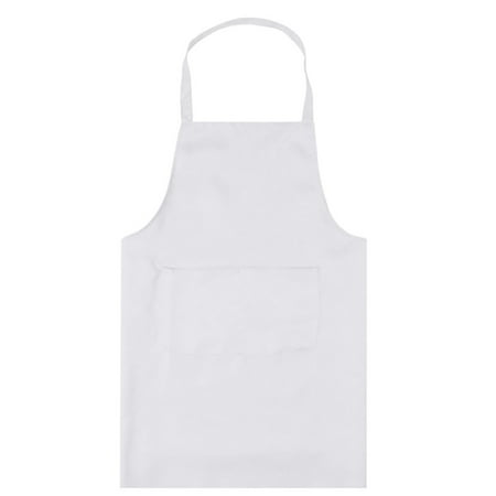 

ruhuadgb Kitchen Apron with Pocket Waterproof Oil-proof Sleeveless Grease Resistant Cooking Apron for Baking