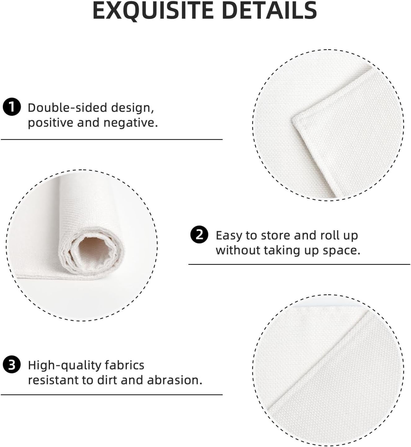 Christian Coffee Placemats Set of 4 Coffee Table Mats Washable Place Mats for Home Party Indoor Kitchen Dining Table Decoration 12x18 Inch