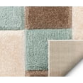 thumbnail image 2 of Well Woven San Francisco Escondido Blue Modern Geometric Squares 3'11" x 5'3" Area Rug, 2 of 2