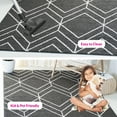 thumbnail image 3 of SAFAVIEH Adirondack Caitriona Geometric Squares Area Rug, Brown/Ivory, 4' x 6', 3 of 13
