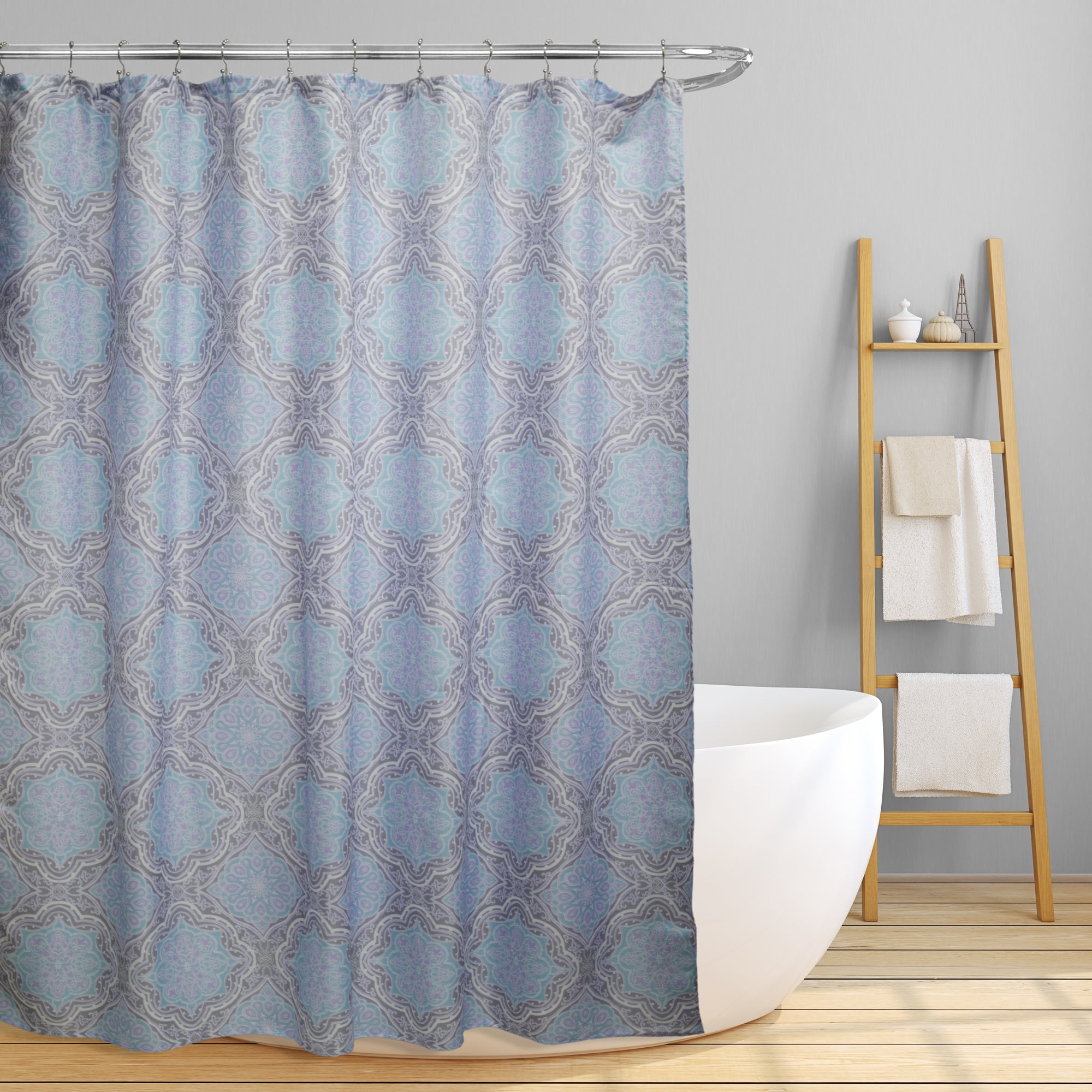 Shower Curtain Fabric Bath Decor Trendy Floral Beach Paisley 70x70 - Picture 27 of 58
