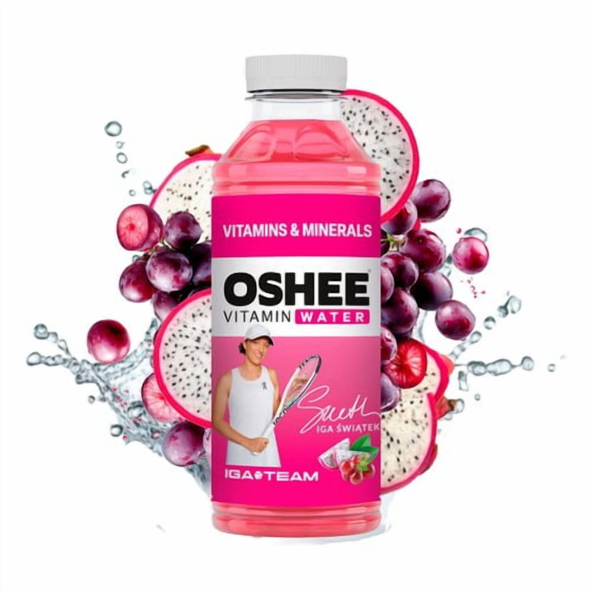 Oshee Vitamin/Mineral Water 555ml, British Import (Pack of 3)