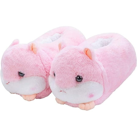 

CoCopeanut Women s slippers Furry slippers Winter slippers Warm slippers Animal slippers Pig slippers Hamster slippers Home slippers Cute slippers