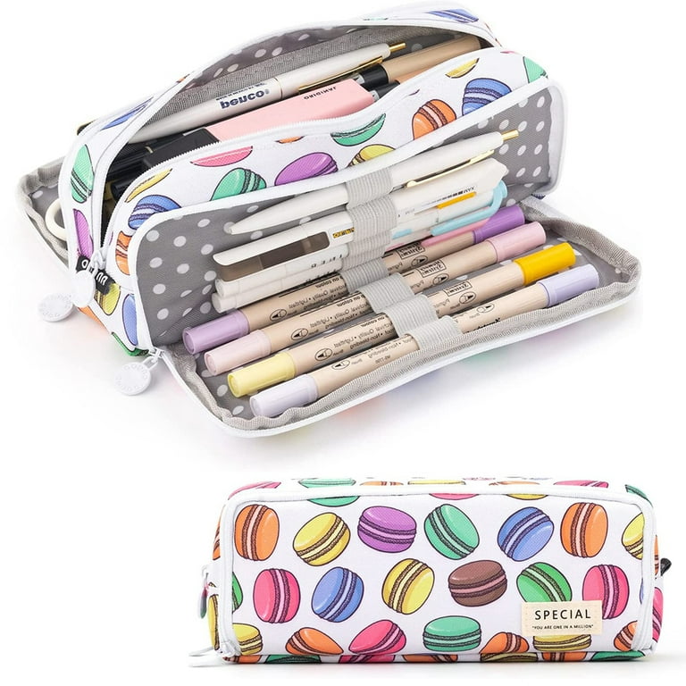 Creative Pencil Case Stationery School Supplies Pencil Cases Pouch Office  Desk Storage Bag Students Gift Large Capacity Pen Case Bags Box Multifunctio