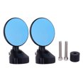 thumbnail image 2 of Motorcycle Bar End Mirror, Adjustable Handlebar Rearview Mirrors, Round Side Mirrors for Handlebars, Bar End Bike Mirror for Sprint 50 150 Prima 50 150 GTS150 250 300 2013-2024, 2 of 7