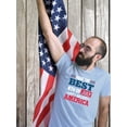 thumbnail image 2 of The Best 4Th Of July T-Shirt Men -Image by Shutterstock, Male Large, 2 of 4