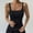 Black tank tops, variant on Wycnly Tank Top for Women Summer Tops for Women Going out Lace Trim Slim Knitted Ribbed Tank Top Trendy Solid Sleeveless Shirts Girls Sleeveless Shirt
