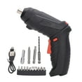thumbnail image 2 of Ensemble de Perceuse Électrique, Ensemble de Perceuse Sans Fil Connecteur USB Rechargeable Dissipation de Chaleur avec Embouts de Perceuse pour Atelier de Travail, 2 of 8