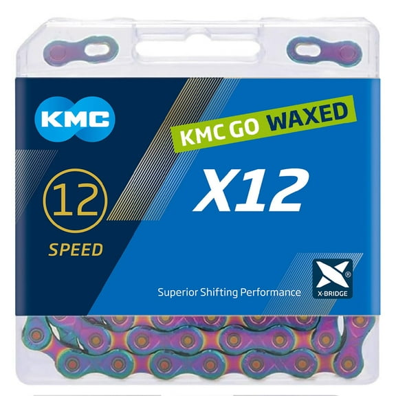 KMC X12 Aurora BlueWaxed 126L chain