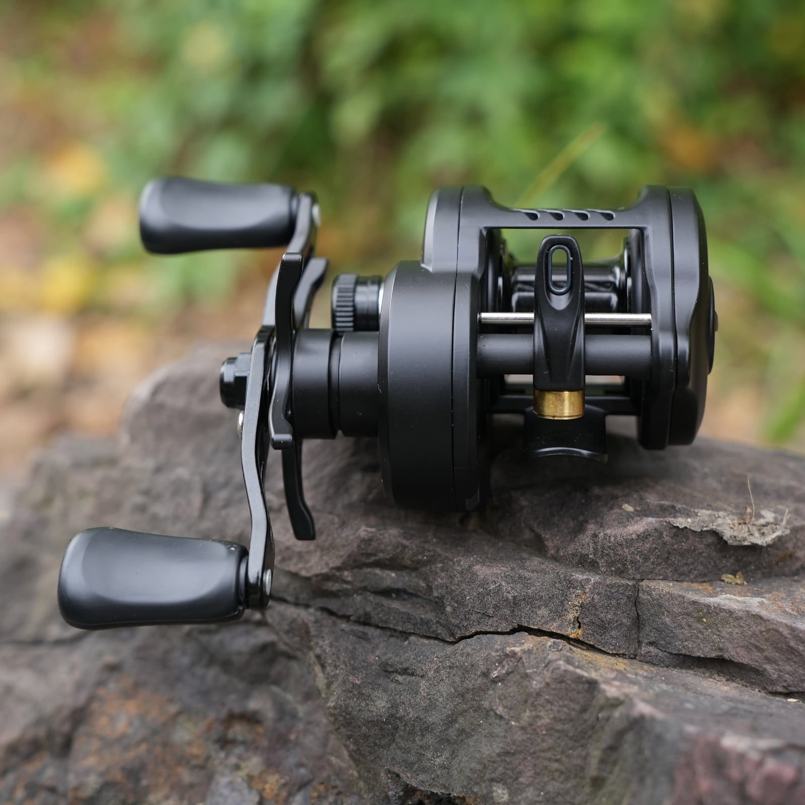 DC Baitcaster Reel, 3 Modes Digital Control Trolling Reel, 5.47oz Ultralight Baitcasting Reels, Max Drag 11LB, 7.2:1, 5+1BB, Freshwater Saltwater Fishing Reels