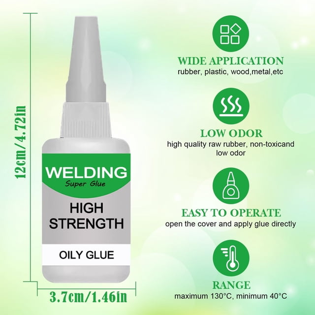 Guczhu Colle de Réparation Forte Résine-Soudage Colle Huileuse Haute Résistance Colle Mise à Niveau 2025 Colles Polyvalentes pour Usage Domestique Colles Industrielles pour Réparation50ml