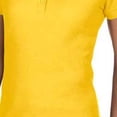 thumbnail image 3 of Gildan Womens Double Piqué Polo Shirt, 3 of 4