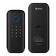 thumbnail image 1 of Cerradura digital Wi-Fi* de seguridad con timbre negro, 1 of 4