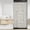 Beige, variant on Coxila Linen Shower Curtain Stall Small Spring Farmhouse Floral Vintage Beige Botanical Neutral Half Narrow Single Walk in Stand up Heavy Duty Textured Toile Bathroom 36x72 Inch Fabric 7 Pack Hooks