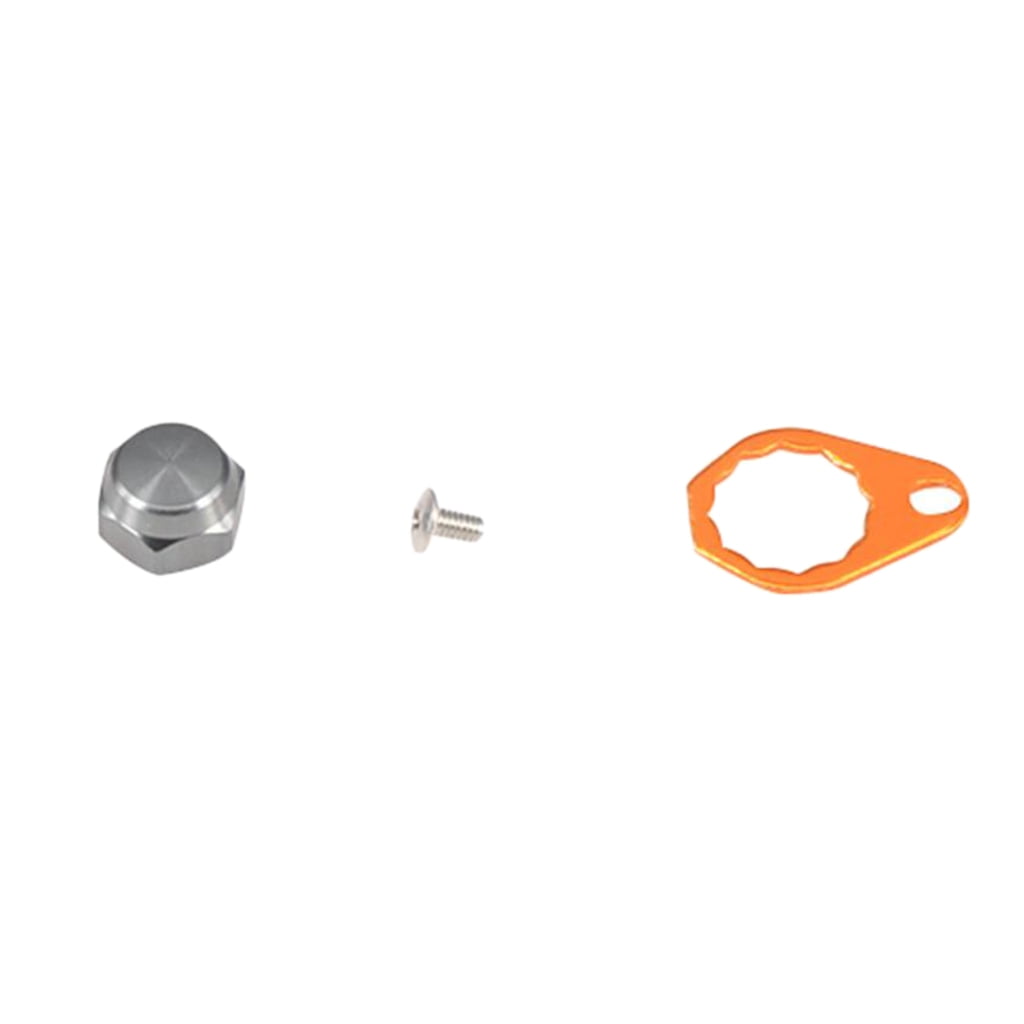 Fishing Reel Handle Parts Screw&Nut Cap&Locking Plate Set For Baitcasting Reel 