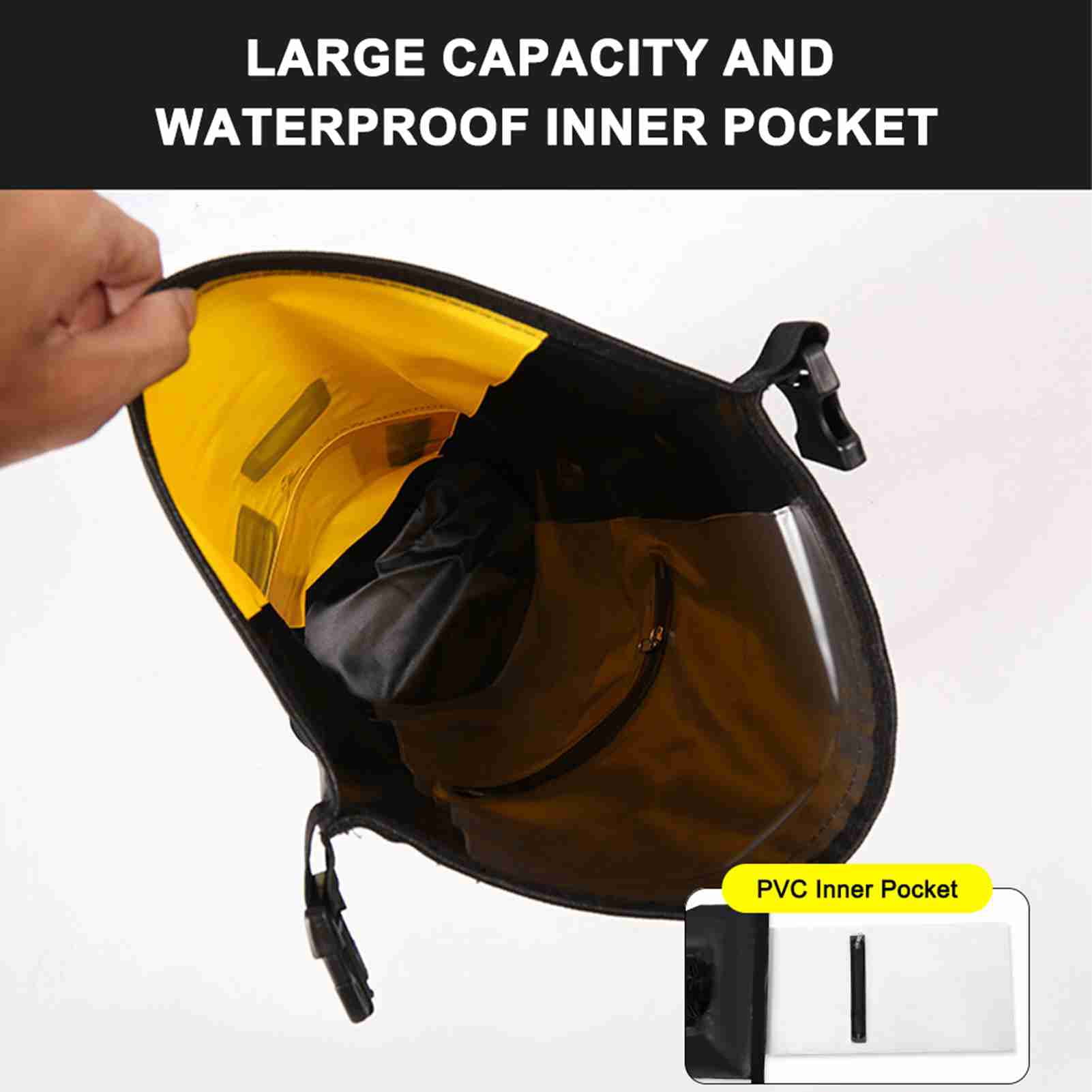 Water Resistant Sports Backpack Wet And Dry Large Capacity Portable Dry Bag For Swimming Rafting Fishing
