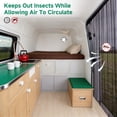 thumbnail image 4 of JDNRXO Magnetic Screen Door for Vans with Sliding Doors, 71" x 59" Heavy-Duty Mesh Bug Net, No-Drill Instant Magnetic Closure, Universal Fit for Cargo Vans & RVs, Includes Storage Bag, 4 of 9