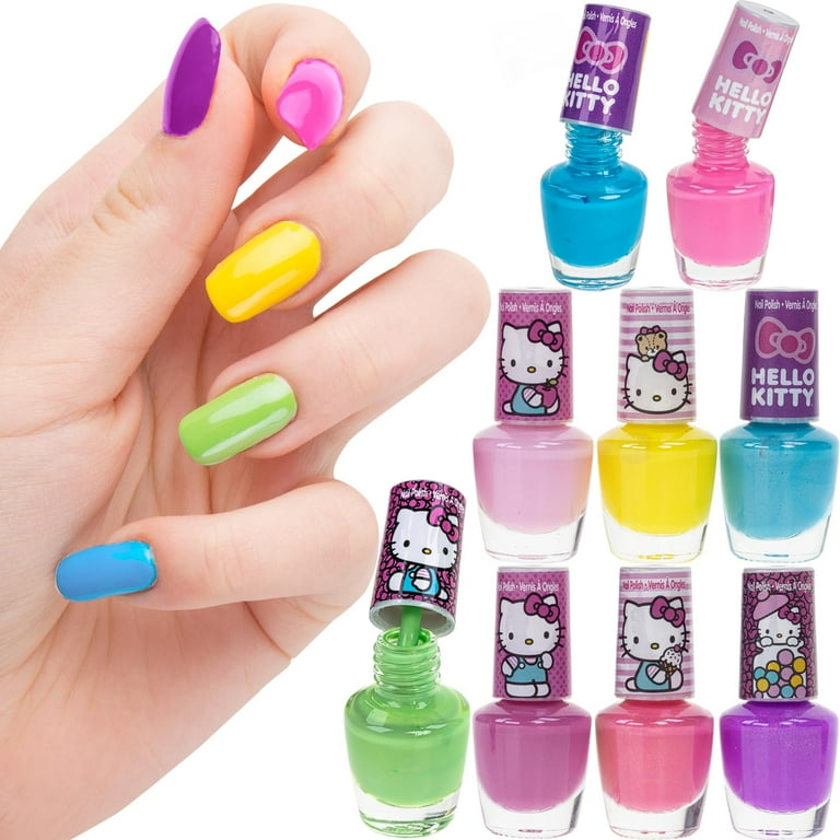 Hello Kitty 8pk Nail Polish on Card