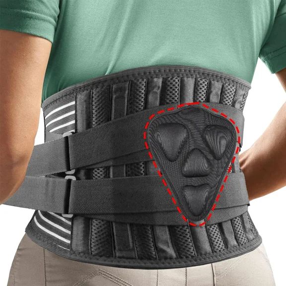 New Lumbar Support Adjustable Double Pull Back Waist Orthopedic Corset Spine Decompression Back Pain Relief Tighten The Abdomen