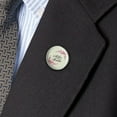thumbnail image 3 of Wedding Floral Sister of the Bride Metal 1.1" Tie Tack Hat Lapel Pin Pinback, 3 of 4