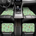 thumbnail image 7 of Vsdgher Spring Gnome Car Foot Mat Set of 4 Pieces Universal Floor Liner Car Accessories Fits Most Cars, Trucks, Vans, sedans, SUV, 7 of 7