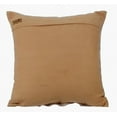 thumbnail image 3 of The HomeCentric Throw Pillow Covers, Pack of 2, 22x22 inch (55x55 cm Gold Decorative Pillow Cover, Metallic Leather Sparkly Leather Striped Throw Pillows Cover, Faux Leather Square - Omg Its Gold, 3 of 3