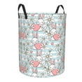 thumbnail image 2 of Balery Cute Rabbit And Heart Round Laundry Basket with Handles Waterproof Freestanding Laundry Hamper for Clothes Toys in the Dorm and Family-, 2 of 8