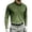 A1-Army Green, variant on Kalauyu Long Sleeve Golf Shirts for Men Gradient Print Half Button Shirts Moisture Wicking Casual Pullover Business Tops