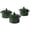 Green, variant on Better Homes & Gardens 3 Pack 16 Ounce White Tree Cocotte with Lid