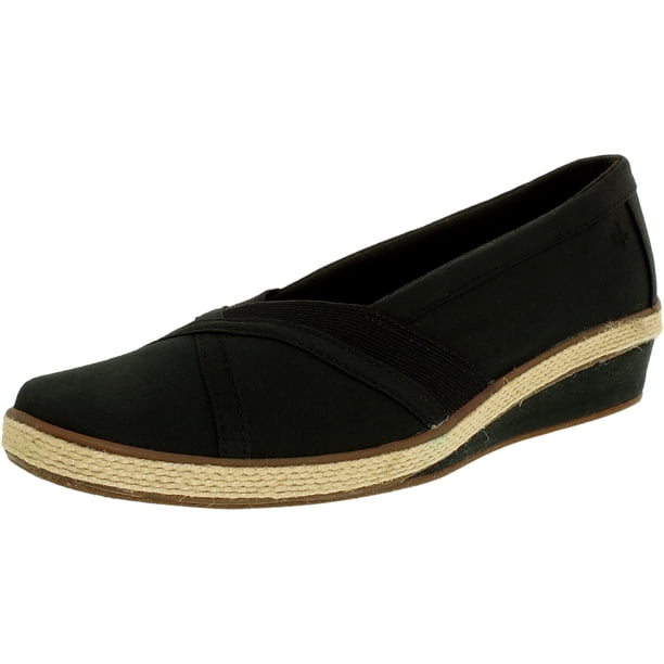 Women's Misty Cotton Black AnkleHigh Flat Shoe 7.5M