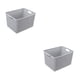 thumbnail image 4 of Matsuzay Caja de plástico duradera - Organizador de almacenamiento apilable para habitación o dormitorio Ahorre espacio cuando no esté en la Type4 NO4, 4 of 6