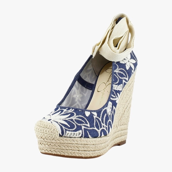 Jessica Simpson Zexie Women's Sandals Medium Blue Size 9.5 M