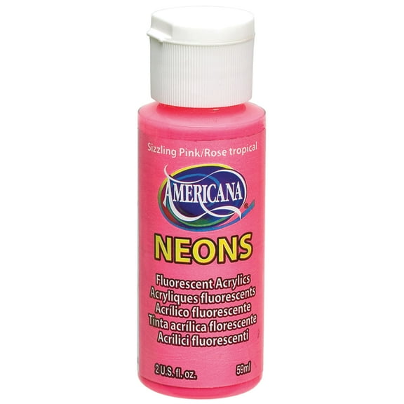 DecoArt a Acrylic Color, 2 oz., Neon Sizzling Pink