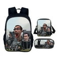 toilet student schoolbag threepiece set skibidi toilet game peripheral