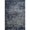 Blue, variant on Loomaknoti Aysal Armilli 4' x 6' Distressed Indoor Polypropylene Area Rug , Blue/Cream