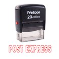 thumbnail image 2 of Printtoo Timbre Postal Personnalisé pour Bureau, Tampon en Caoutchouc EXPRESS Auto-Encre-Rouge, 2 of 2