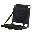 thumbnail image 3 of GCI Outdoor BleacherBack Stadium Seat With Cushioned Back Support for Bleachers, Black, 3 of 10