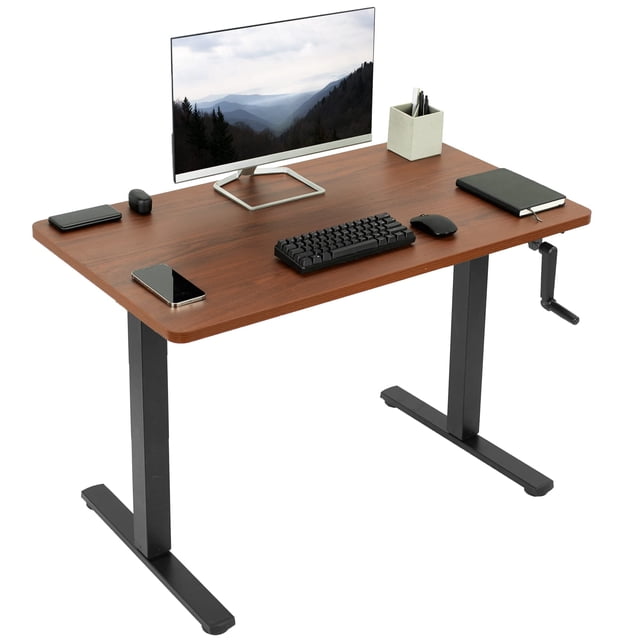 Escritorio de pie regulable en altura VIVO DESK-KIT-MB4D 110 x 60 cm