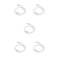 thumbnail image 1 of Sonducket Collar de Metal, colgante de cuello, joyería de moda, Flexible, ligero, superficie lisa, accesorio abierto para hombre, 55cm Type2 NO2, 1 of 6