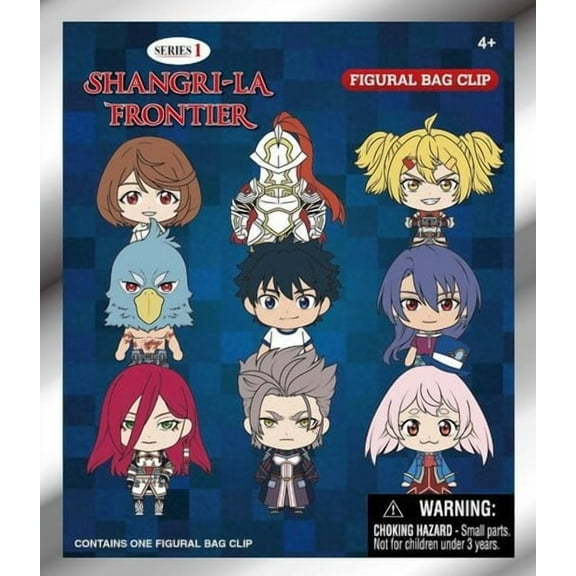 3D Figural Foam Bag Clip Shangri-La Frontier Series 1 Mystery Pack (1 RANDOM Pack)