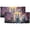 Pattern-3, variant on Wolf Kitchen Curtain Valances Wildlife Animal Foggy Forest Pine Trees Woodland Thermal Insulated Room Darkening Curtain for Dinning Room 54 by 18 in, 1 Panel