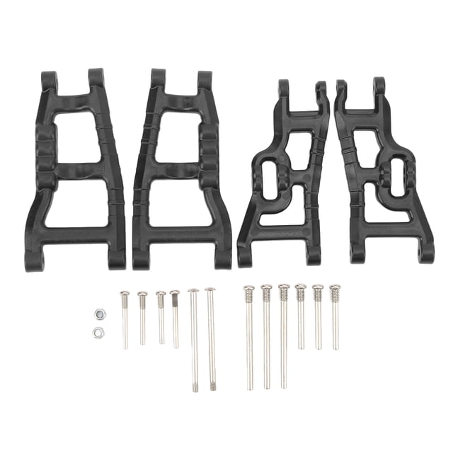 Kit de brazo de suspensión delantera y trasera RC, piezas de actualización de coche RC de alta resistencia para Rustler Stampede Slash 2wd 1/10 RC Car negro YUNYI BRAND Deportes