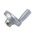 thumbnail image 4 of RUISINERY Precise Silver Finish Revolving Milling Hand Wheel 50mm Diameter with 6mm/8mm/10mm/12mm Inner Hole for Lathe and Grinder, 4 of 7