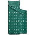 thumbnail image 2 of Green Christmas Tree and Snow Pattern Toddler Nap Mats for Kids Preschool,59"x22" Sleeping Mat Bag or Kids,Toddler Sleeping Bag,Toddler Nap Mat or Daycare, 2 of 6