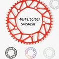 thumbnail image 6 of Aoanydony Chain Ring - Easy To Install Durable Wide Compatibility - Bike Crank Bicycles Crank Bike Crank set 52T red, 6 of 6